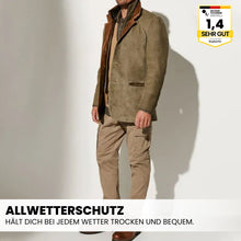 Lade das Bild in den Galerie-Viewer, Clooney - Hochwertige Lederjacke für jede Jahreszeit