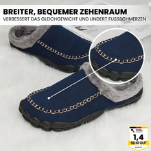 Lade das Bild in den Galerie-Viewer, OrthoBare - ergonomische und schmerzlindernde Barfuß - Hausschuhe