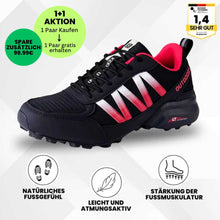 Lade das Bild in den Galerie-Viewer, OrthoTrekking Soft - extrem bequeme & schmerzlindernde Trekking u.- Wanderschuhe - UltraSoft - Sonderaktion 1+1 Gratis