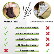 Lade das Bild in den Galerie-Viewer, Orthostiefel - ergonomische & wasserdichte Winterstiefel für Damen