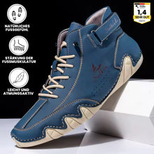 Lade das Bild in den Galerie-Viewer, Alpaka - orthopädische, wasserdichte & rutschfeste Leder-Barfußschuhe