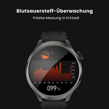 Lade das Bild in den Galerie-Viewer, VitalSense Pro X - Gesundheits-Smartwatch mit Lederarmband (2025)