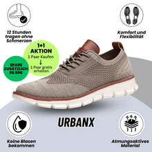 Lade das Bild in den Galerie-Viewer, UrbanX - ergonomische ultrabequeme Komfortschuhe - das Original - Sonderaktion 1+1 Gratis