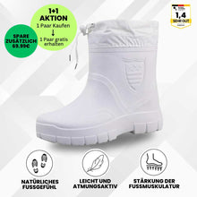 Lade das Bild in den Galerie-Viewer, RainTex - ergonomische & wasserdichte Thermo-Regenstiefel für den Winter - Sonderaktion 1+1 Gratis