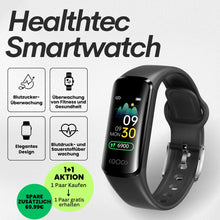 Lade das Bild in den Galerie-Viewer, Healthtec Gesundheits-Smartwatch zur Überwachung vom Blutzucker - Sonderaktion 1+1 Gratis