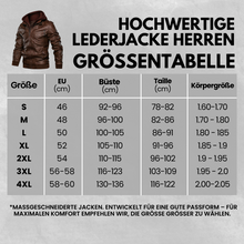 Lade das Bild in den Galerie-Viewer, Connery - Hochwertige Lederjacke Herren