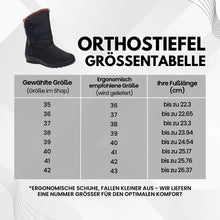 Lade das Bild in den Galerie-Viewer, Orthostiefel - ergonomische & wasserdichte Winterstiefel für Damen