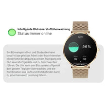 Lade das Bild in den Galerie-Viewer, LunaCare Vital- elegante Gesundheitsuhr für das Wohlbefinden von Frauen