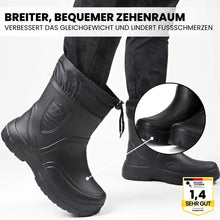 Lade das Bild in den Galerie-Viewer, RainTex - ergonomische, rutschfeste & wasserdichte Thermo-Regenstiefel für den Winter