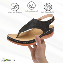 Lade das Bild in den Galerie-Viewer, OrthoKomfort - ergonomische schmerzlindernde Komfort-Sandalen für Damen