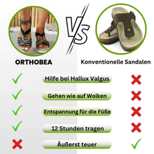 Lade das Bild in den Galerie-Viewer, OrthoBea - orthopädische schmerzlindernde Sandalen für mehr Komfort