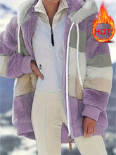 Lade das Bild in den Galerie-Viewer, CozyFeel - Kuscheliger Kapuzenmantel mit Fleece-Charme