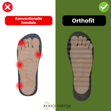 Lade das Bild in den Galerie-Viewer, Orthofit - ergonomische schmerzlindernde Sandalen