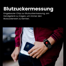 Lade das Bild in den Galerie-Viewer, Healthmed Gesundheits-Smartwatch - zur Überwachung von Blutzucker