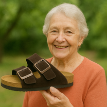 Lade das Bild in den Galerie-Viewer, FeelFree - ergonomischen & rutschfeste Kork-Sandalen