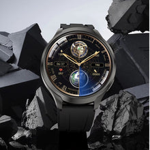 Lade das Bild in den Galerie-Viewer, VitalSense Pro X - Gesundheits-Smartwatch mit Lederarmband (2025)