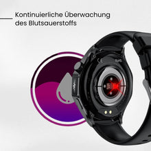 Lade das Bild in den Galerie-Viewer, AirForce Health K52 - die unzerstörbare Smartwatch mit Echtzeit Herzfrequenzmesser, Blutdruck-/Sauerstoff-Tracker