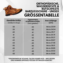 Lade das Bild in den Galerie-Viewer, Orthopädische, wasserdichte & rutschfeste Barfußschuhe - Unisex