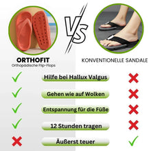 Lade das Bild in den Galerie-Viewer, Orthofit - Orthopädische Flip-Flops für maximalen Komfort