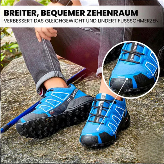 OrthoTrekking - rutschfeste, wasserdichte & ergonomische Wanderschuhe