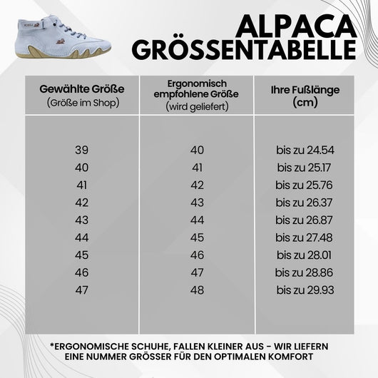 Alpaca Hallux  – ergonomische & schmerzlindernde Hallux Valgus Leder-Barfußschuhe