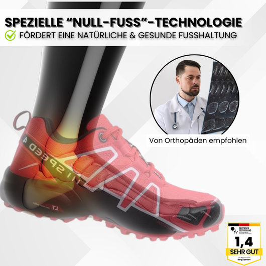 OrthoTrekking IV - ergonomische schmerzlindernde Trekking u.- Wanderschuhe (2025) - Sonderaktion 1+1 Gratis