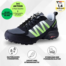 Lade das Bild in den Galerie-Viewer, OrthoTrekking Soft - extrem bequeme &amp; schmerzlindernde Trekking u.- Wanderschuhe - UltraSoft - Sonderaktion 1+1 Gratis
