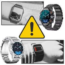 Lade das Bild in den Galerie-Viewer, AirForce Health K52 - die unzerstörbare Smartwatch mit Echtzeit Herzfrequenzmesser, Blutdruck-/Sauerstoff-Tracker
