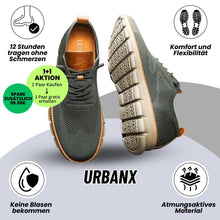 Lade das Bild in den Galerie-Viewer, UrbanX - ergonomische ultrabequeme Komfortschuhe - das Original - Sonderaktion 1+1 Gratis
