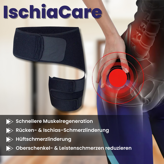 IschiaCare - orthopädische Bandage zur Behebung von Ischiasschmerzen - Einheitsgröße