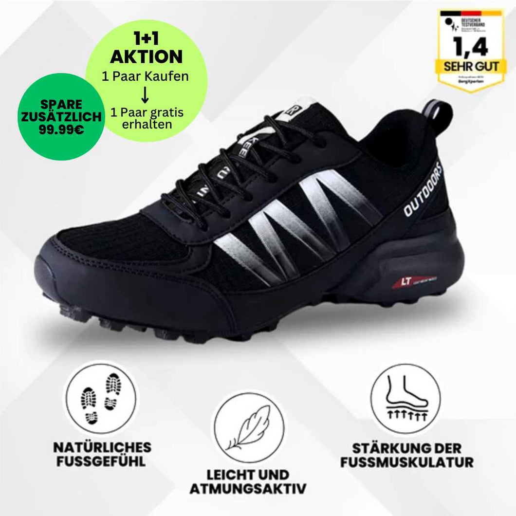 OrthoTrekking Soft - extrem bequeme & schmerzlindernde Trekking u.- Wanderschuhe - UltraSoft - Sonderaktion 1+1 Gratis
