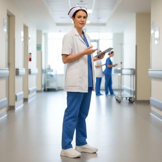 VivaCare+ ergonomische & rutschfeste Schmerzlinderungs-Schuhe für lange Schichten