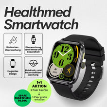 Lade das Bild in den Galerie-Viewer, Healthmed Gesundheits-Smartwatch - zur Überwachung von Blutzucker - Sonderaktion 1+1 Gratis
