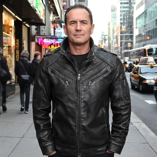 Falco - Hochwertige Lederjacke