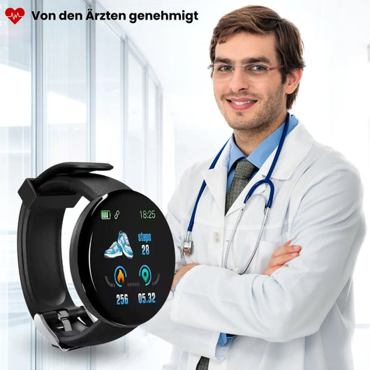 HealthFit - Gesundheits u.-Fitness-Smartwatch (2025)