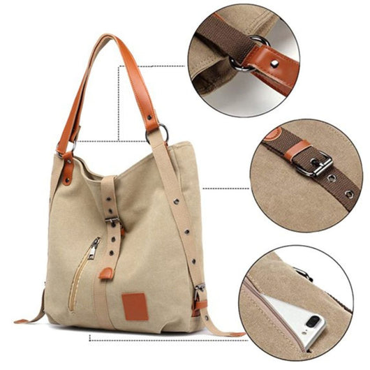 Hochwertige & ergonomische Multifunktionstasche inkl. 3-in-1-Tragesystem