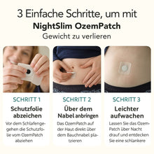 Lade das Bild in den Galerie-Viewer, NightSlim OzemPatch - Stoffwechsel-Unterstützung im Schlaf
