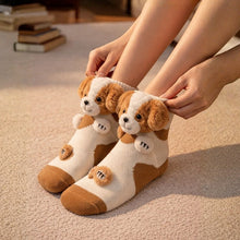 Lade das Bild in den Galerie-Viewer, HUGGY Socken – Katzen und Hunde – Einheitsgröße – Unisex
