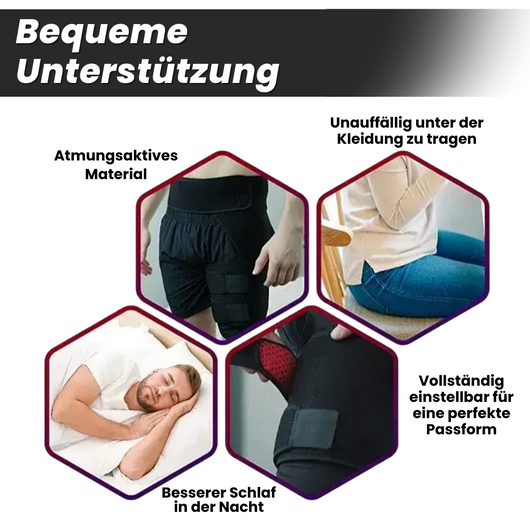 IschiaCare - orthopädische Bandage zur Behebung von Ischiasschmerzen - Einheitsgröße