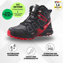 Lade das Bild in den Galerie-Viewer, OrthoTrekking Pro - ergonomische schmerzlindernde Trekking u.-Wanderschuhe  - Sonderaktion 1+1 Gratis
