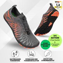 Lade das Bild in den Galerie-Viewer, FloraX Pro - ergonomische, schmerzlindernde &amp; wasserdichte Barfußschuhe - Sonderaktion 1+1 Gratis
