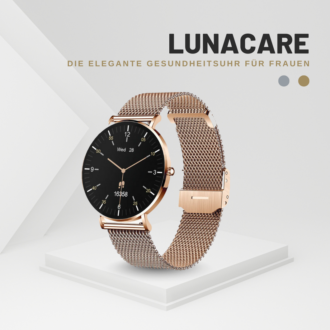 LunaCare Vital- elegante Gesundheitsuhr für das Wohlbefinden von Frauen