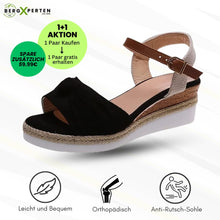 Lade das Bild in den Galerie-Viewer, OrthoLuna  - orthopädische schmerzlindernde Sandalen für mehr Komfort - Sonderaktion 1+1 Gratis
