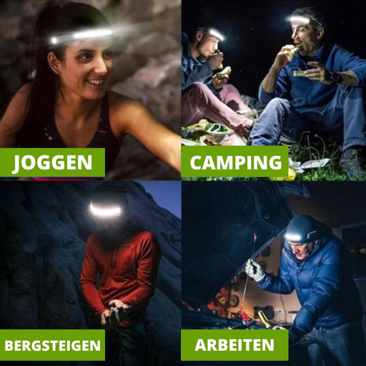 PROFI 350 - 2 IN 1 LED Stirnlampe - Das Original