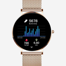 Lade das Bild in den Galerie-Viewer, LunaCare Vital- elegante Gesundheitsuhr für das Wohlbefinden von Frauen
