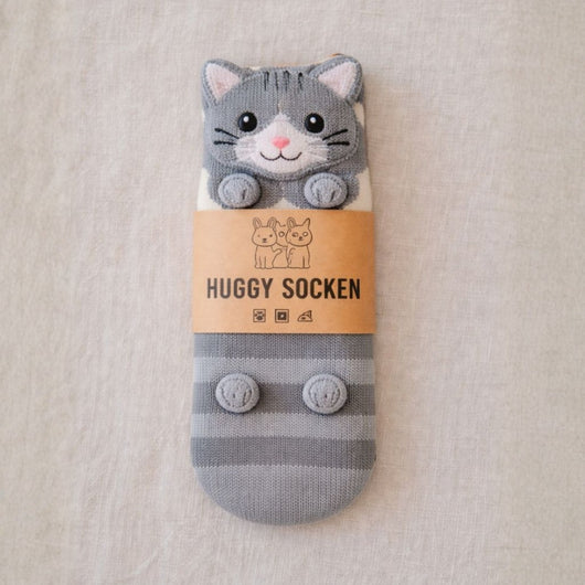 HUGGY Socken – Katzen und Hunde – Einheitsgröße – Unisex