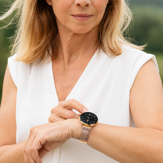 LunaCare Vital- elegante Gesundheitsuhr für das Wohlbefinden von Frauen