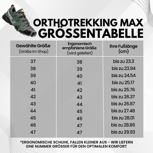 OrthoTrekking Max - Wanderschuhe