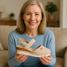 Lade das Bild in den Galerie-Viewer, OrthoStella - ergonomische &amp; rutschfeste Sandalen zur Schmerzlinderung
