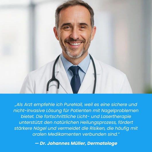 PureNail - patentierte Nagelpilz-Therapie - für gesunde Nägel innerhalb von 4 Wochen